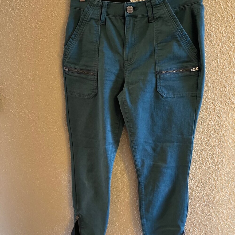 Green Denim Jeans